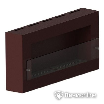 Биокамин ЭкоЛайф Window Fat II Glass black burgundy Арома в Нижнем Тагиле